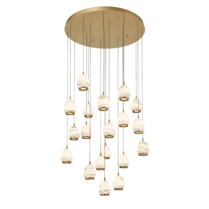 Leemy Round LED Chandelier