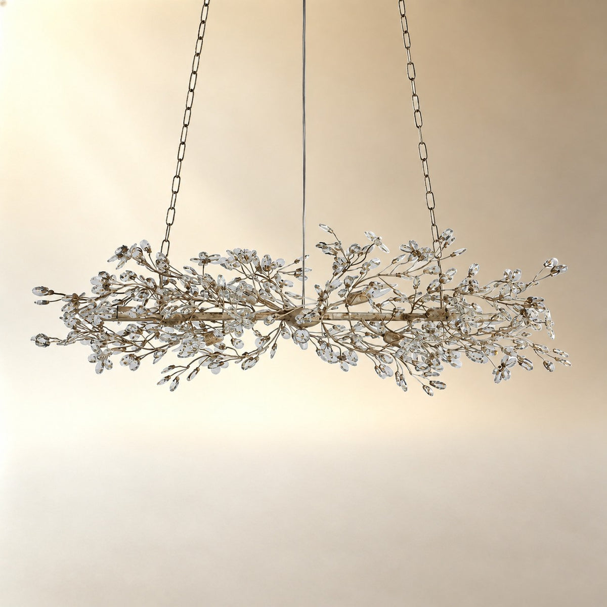 Linear Crystal Chandelier
