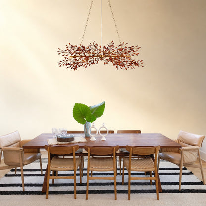 Linear Crystal Chandelier