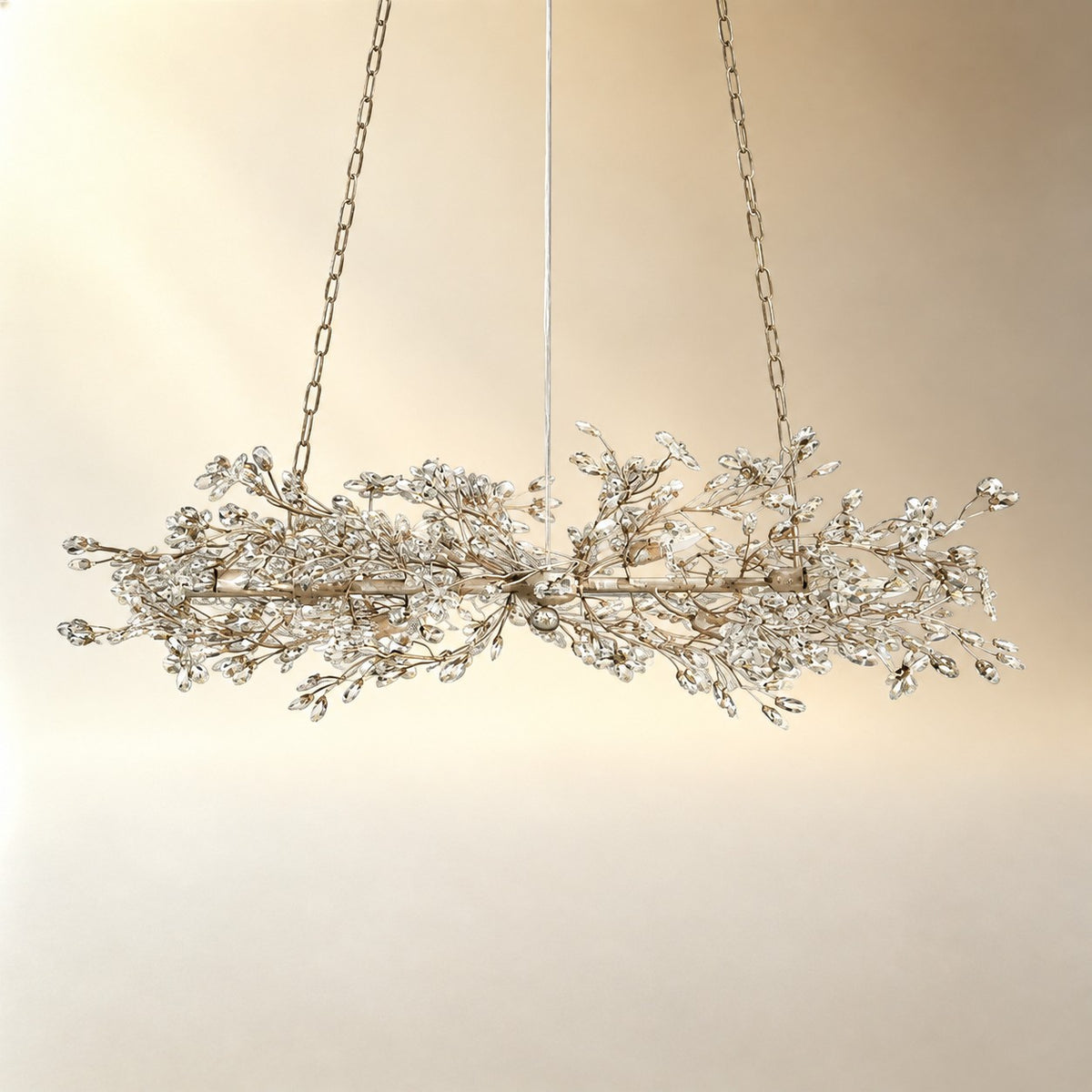 Linear Crystal Chandelier