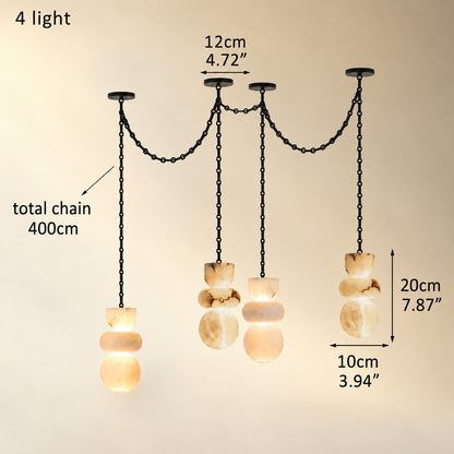 Living Room Chandelier – Sculptural Modern Aurelia