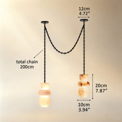Living Room Chandelier – Sculptural Modern Aurelia