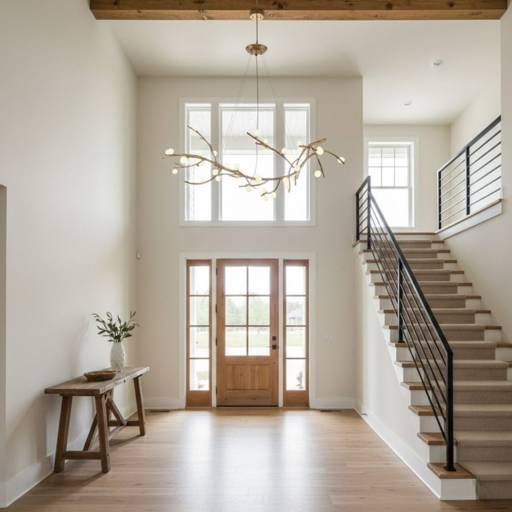 Demolion  Glass  Glove Branch Chandelier