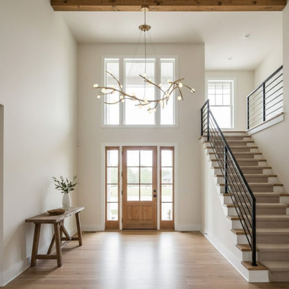 Demolion  Glass  Glove Branch Chandelier