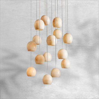 Maeva Round Chandelier 3/7/15/36 Light
