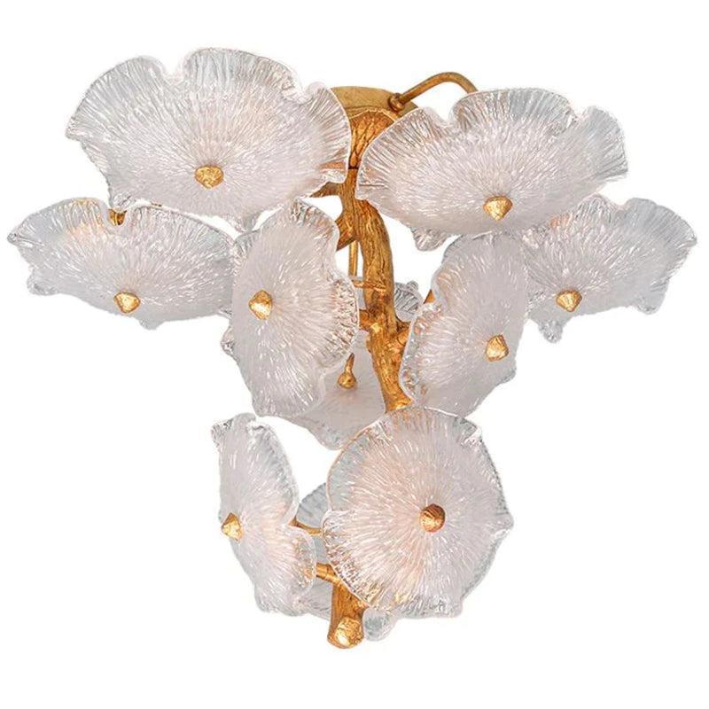 Modern Nenufar Luxury Branch Chandelier For Staircase