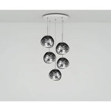 Lava Chandelier Villa Loft Duplex Stairwell Pendant Light