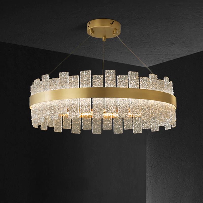 Flake Mignon Round Chandelier