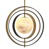 Pearl Modern Chandelier - (Bronze Highlight Finish | Gold Finish | Alabaster)