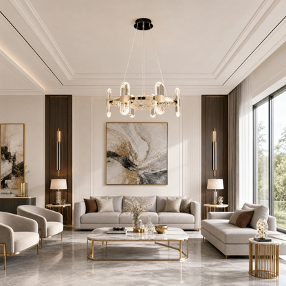 Pearl Net Modern Sculptural Pendant Light