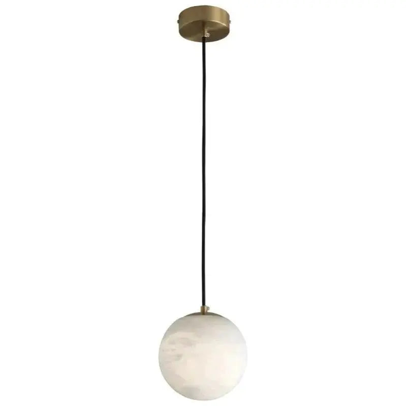 Alabaster Ball Sphere Pendant Lights Pendant