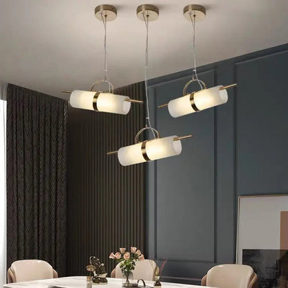 Alabaster Brass Pendant Lights Dining Room Pendant