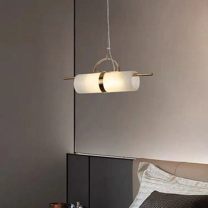 Alabaster Brass Pendant Lights Dining Room Pendant