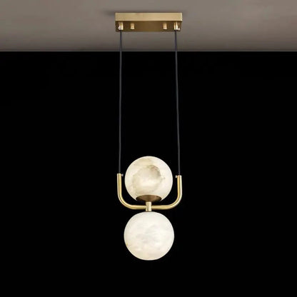 Alabaster Brass Pendant Lights For Bedroom Pendant