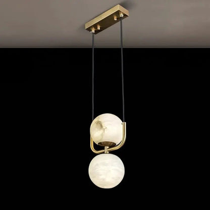Alabaster Brass Pendant Lights For Bedroom Pendant