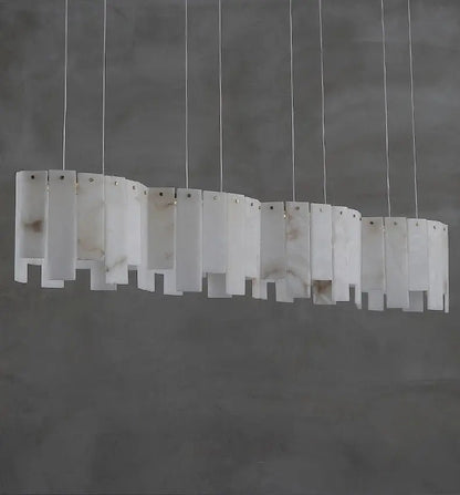 Alabaster Chandelier Pendant Lights Dining Room Pendant Fabtik