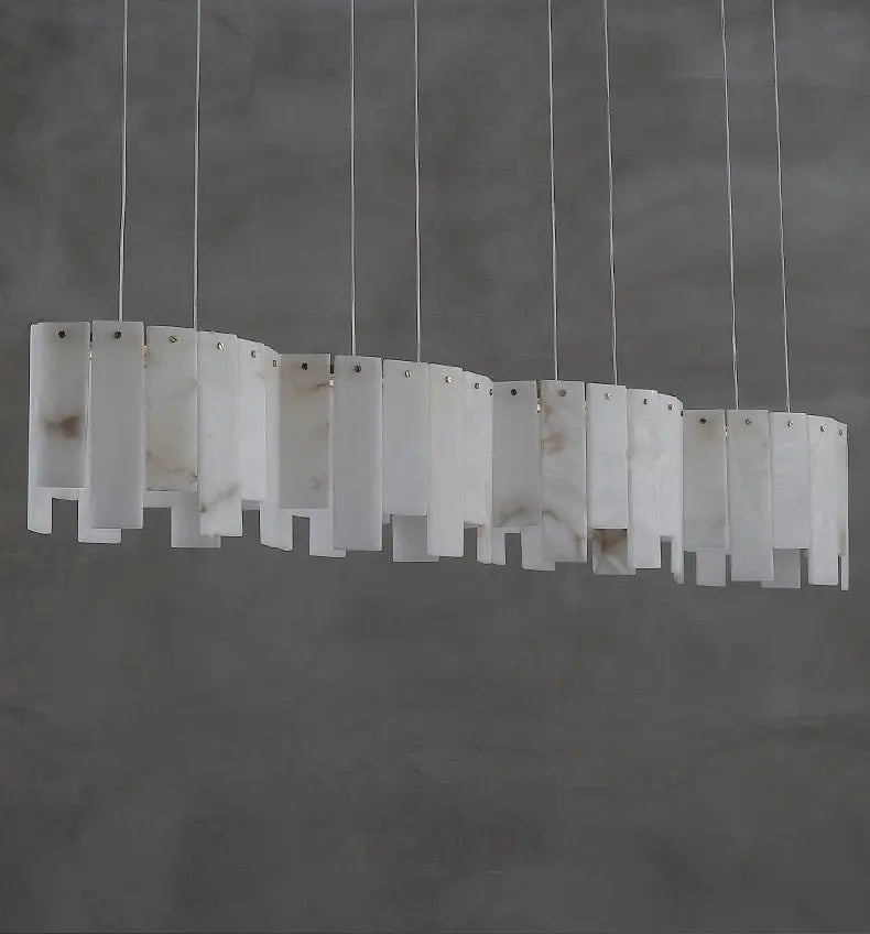 Alabaster Chandelier Pendant Lights Dining Room Pendant Fabtik