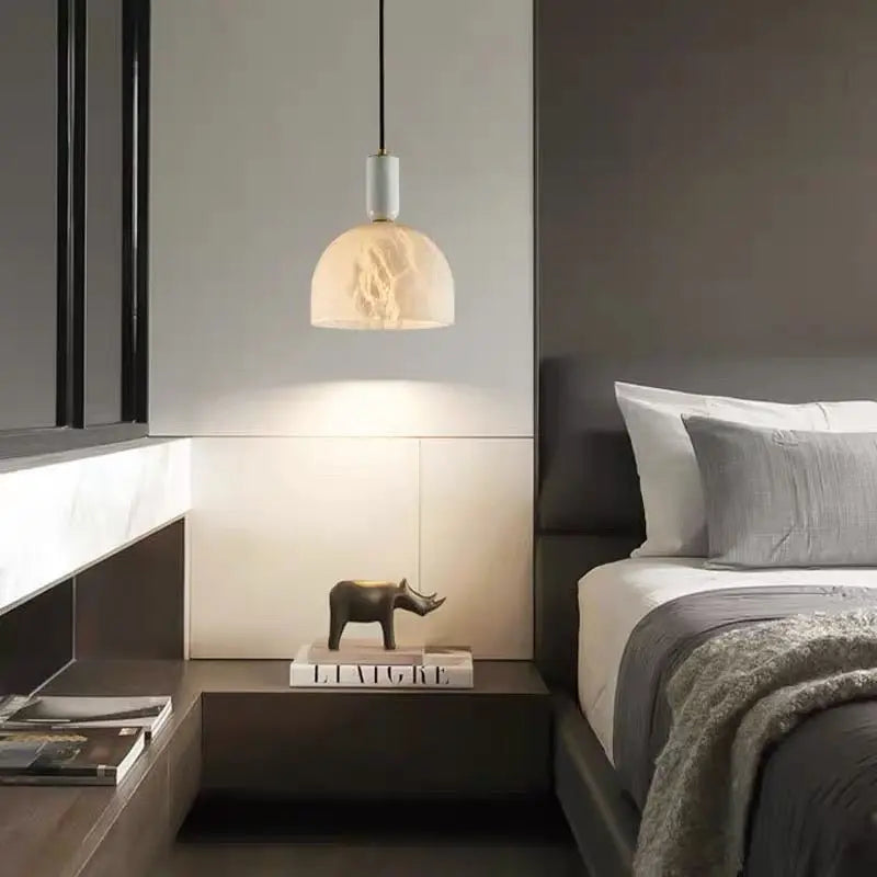 Alabaster Modern Pendant Light Fixtures
