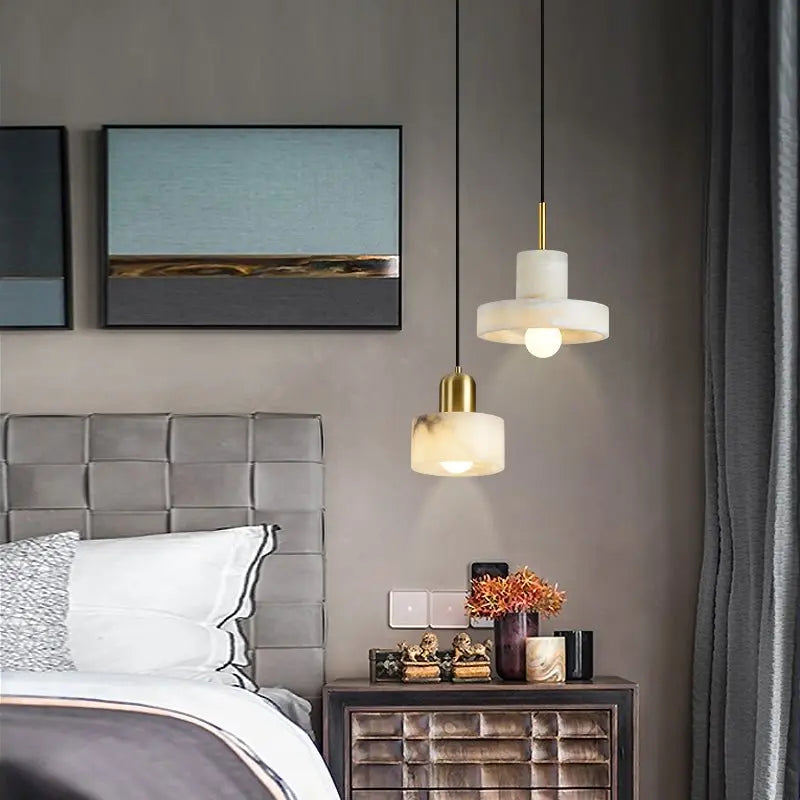 Alabaster Pendant Lamp For Bedroom Pendant