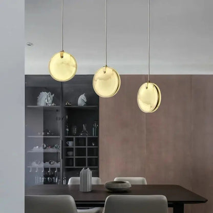 Alabaster Round Pendant Lights Dining Room Pendant