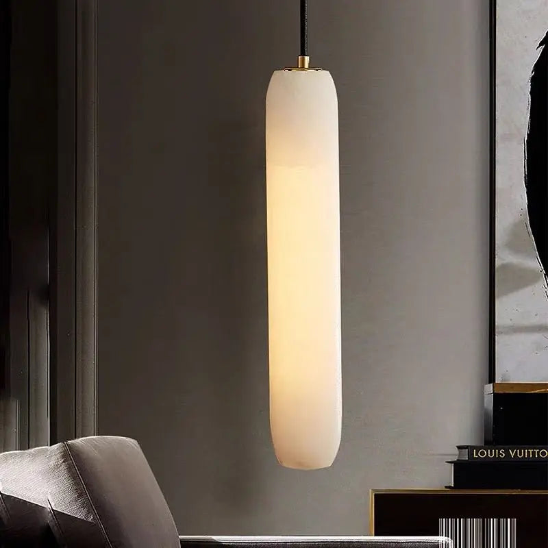 Spain Alabaster Modern Pendant Light Fixtures