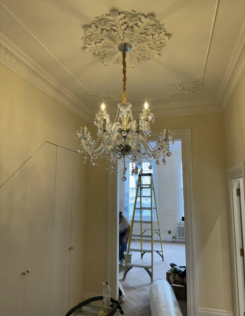 Rustic Antique European Candle Crystal Chandelier Popular Farmhouse Ceiling Light Fixture For Living Room