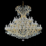 chandelier,chandeliers,extra large,big,huge,oversize,crystal,luxury,gold,silver,staircase,spiral staircase,foyer,living room,high ceiling,duplex hall,loft,candle,branch,Classic Lighting 78" Crystal Traditional Chandelier from the Maria Thersea Collection Model:8149 OWG C from the Maria Thersea Collection