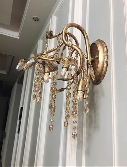 Light Luxury Vintage Wall Light For Living Room/Dining Room