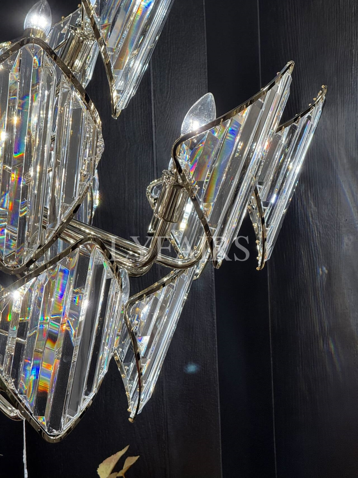 Luxury Multi-Layered Rhombic Crystal Chip Crystal Chandelier Series