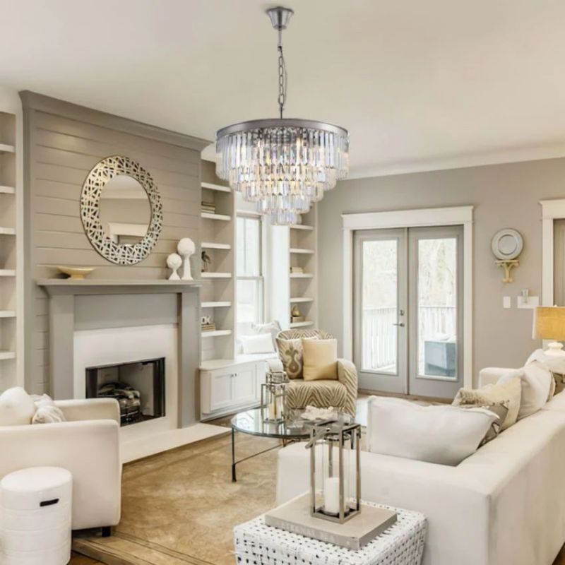 Rhea Multi-Tier Round Chandelier - jchandelier