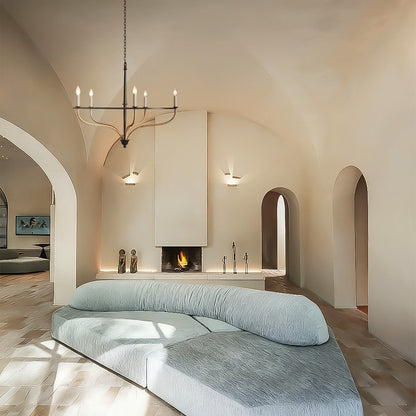Rosalind Rattan Chandelier
