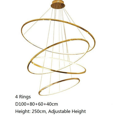 Orbit Ring LED Chandelier