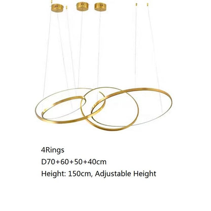 Orbit Ring LED Chandelier