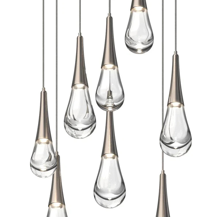 Pluvia 8-Light Chandelier Pendant For Living room Family room Dining Room Bedroom