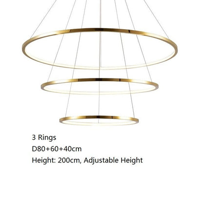 Orbit Ring LED Chandelier