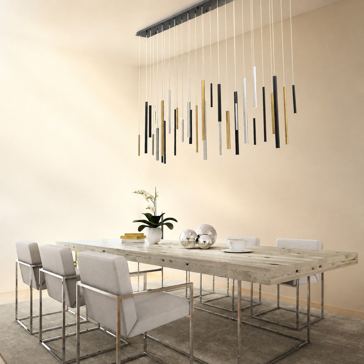 Santana Linear Multi Light Pendant