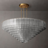 Sireni Glass Round Chandelier 65" - thebelacan