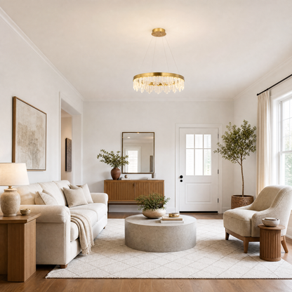 Soffione Glass Chandelier
