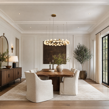 Stilla Brass Chandelier