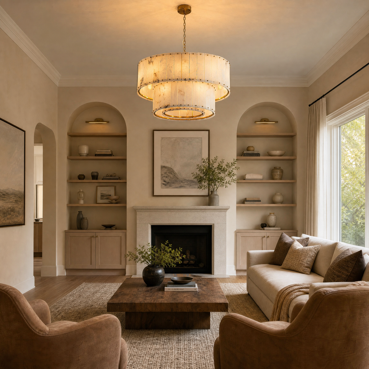 Toris Tier Drum Chandelier