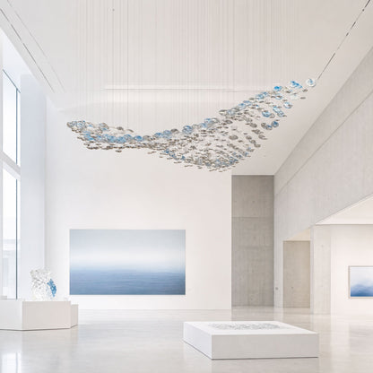 The Flying Surge LED Chandelier | Custom Size & Made-to-Order Lighting for Luxury Homes & Commercial Spaces