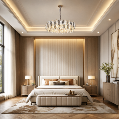 Tondo Crystal Chandelier