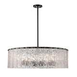 Denise Aimee Round Glass Chandelier