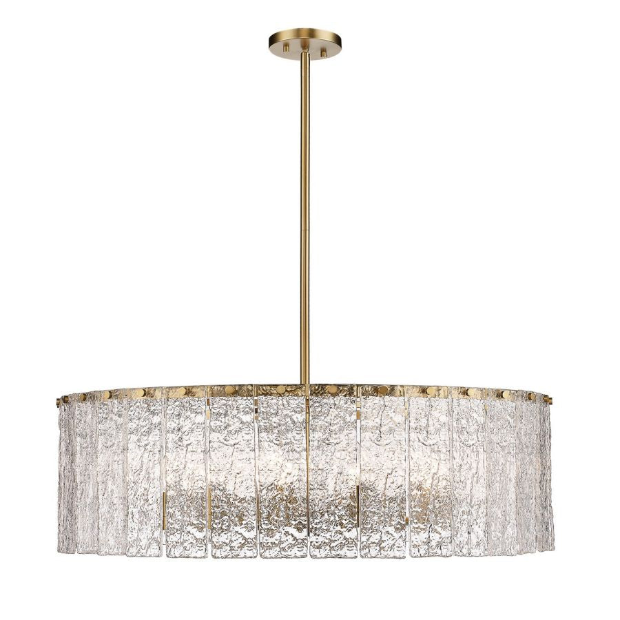 Denise Aimee Round Glass Chandelier