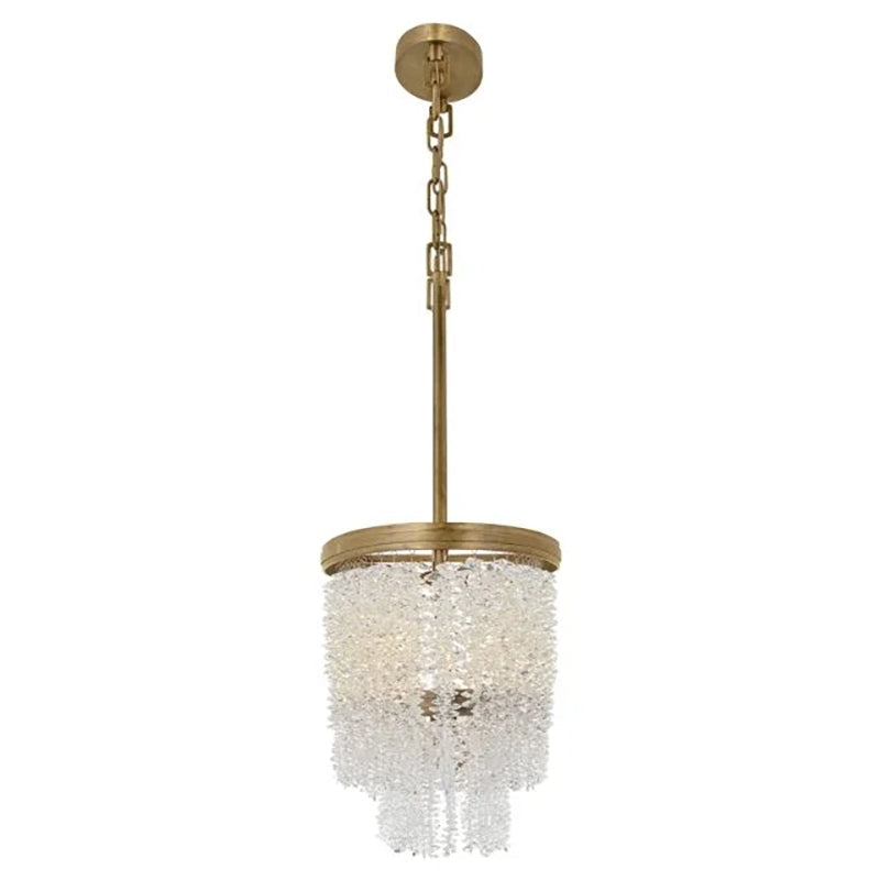 Denise Lamps Vac Crystal Linear Chandelier
