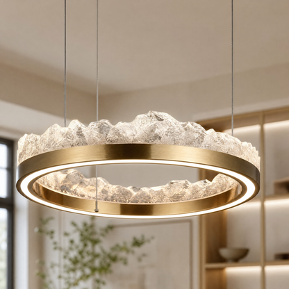 Vast Realm Modern Sculptural Pendant Light