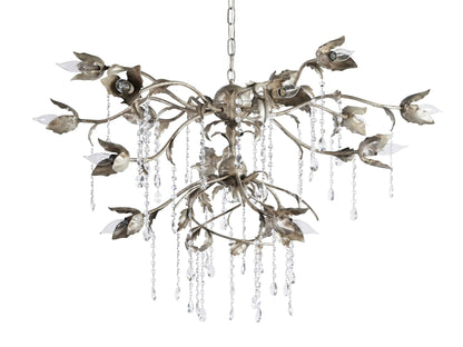Gothic Viticcio Round Chandelier - Silver