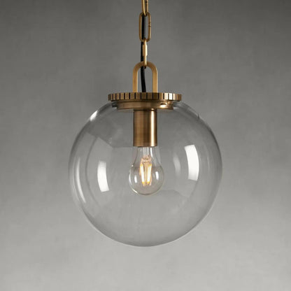 Wescott Globe Pendant with Chain