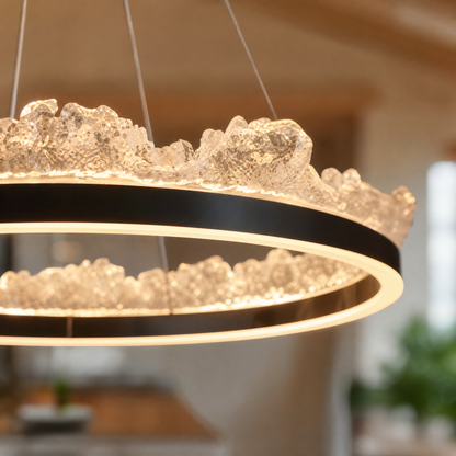 Wind & Wave Modern Sculptural Pendant Light