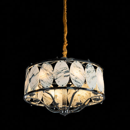 Vintage Lantern Luxury Stone Chandelier
